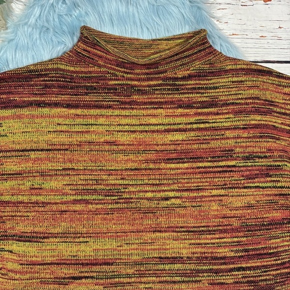 Anthropologie The Upside Nitara Marled Mockneck Arrow Sweater - Picture 10 of 11